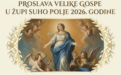 Velika Gospa – program proslave 12.-15.8.2026.